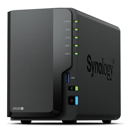 Synology Bundle DS225+ + 2xHAT3300-4T Plus Series