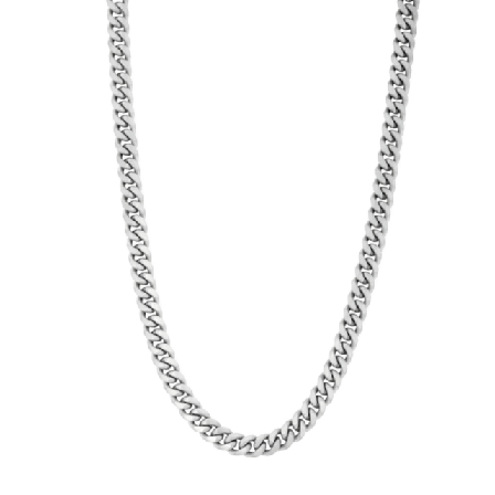 by BILLGREN Harding Steel Necklace Accessoarer Herr Silver 50 cm