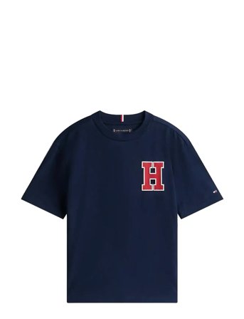 Tommy Hilfiger | Varsity Front Back Print Tee Ss | 176