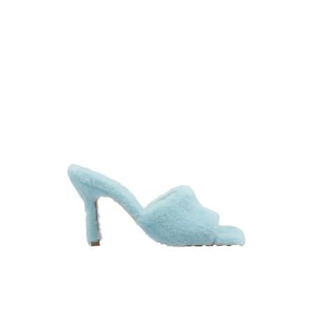 Bottega Veneta High Heel Sandaler Blå, Dame Stiletter, Størrelse: 37 EU