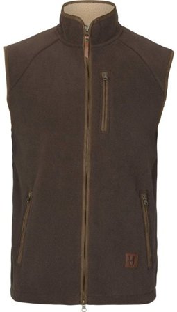Härkila M's Sandhem Sherpa Fleece Vest Demitasse Brown