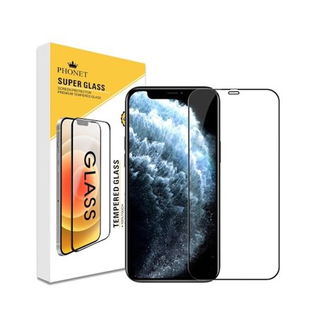 Phonet Heltäckande Skärmskydd iPhone 13 Pro - Premium Glas