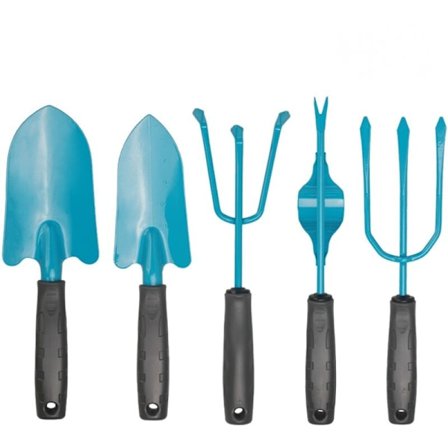 5 dele haveskovl haveredskaber stort skovlsæt med fortykket håndtag