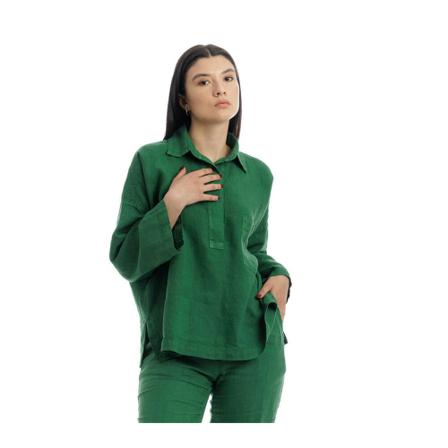 Seventy Shirt Grøn, Dame Skjorter