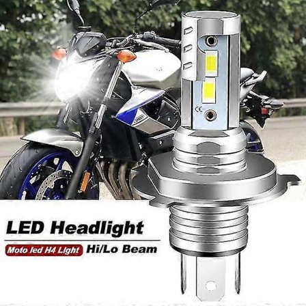 Nye modeller 1 stk. til Yamaha XJ6 motorcykel H4 H1S 9003 LED forlygte køretøjsbelysning Hi/Lo fjernlys pærer 4800LM 6000K hvid CANbus