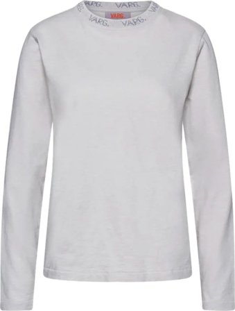 Varg Women's Skrea Long Sleeve Tee Women long-sleeved sweaters Grey XL
