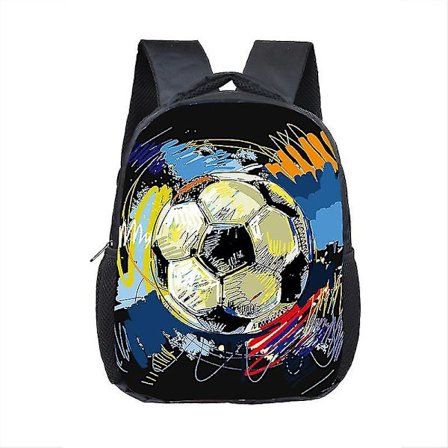 12" Cool Fotboll/ Print ryggsäck Barn Skolväska style 9