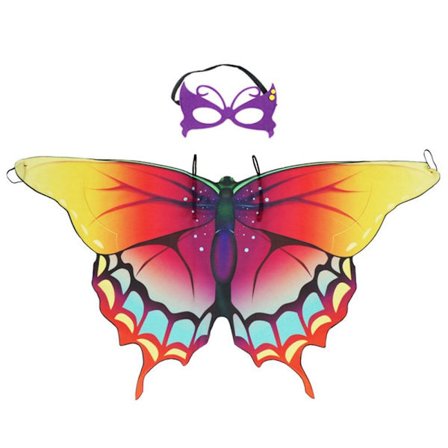 Butterfly Wings Sjal Sommerfugletørklæde 5 5