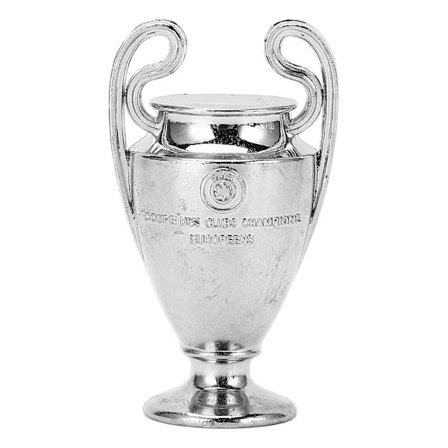 Miniatyr Champions League Trofæ - Metal Fodbold Pokal til Hjemmeindretning og Fans