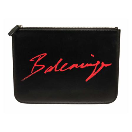 Balenciaga Vintage, Pre-owned Pouch Zwart, Dames, Maat:ONE Size