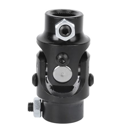 Styreaksling U-ledd 3/4-36 Splin X 3/4 tommer DD for Slipestøvsugere Nivellerer Passer for Mustang (Svart)