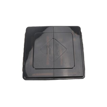 Bestikkholder for kjøkkenbenk og skuff, plastbestikkarrangør og oppbevaring