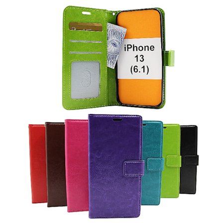 Crazy Horse Wallet iPhone 13 (6.1)