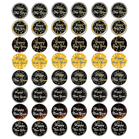 1000 kpl Kukka Tarrat Paketointi Tarra Lahjalappu Lahjatarra Hyvää Uutta Vuotta Tarrat Hyvää Uutta Vuotta Lapputarrat