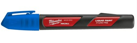 Milwaukee 4932492144 Markørpenn flytende Blå, Markere & markører