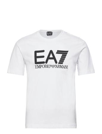 T-Shirt T-shirts Short-sleeved Hvit EA7*Betinget Tilbud