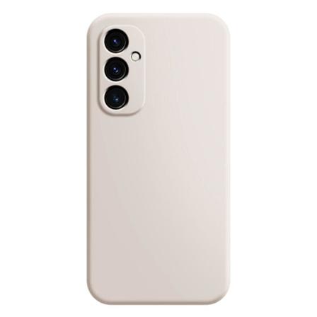 Viistetty pudotuksenesto kumip llysteinen kansi Samsung Galaxy A14 - Beige White