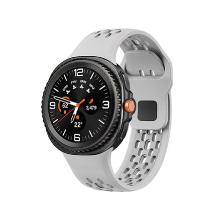 Kompatibel med Samsung Galaxy Watch 8 Armband Galaxy Watch 8 Classic Hål Sportarmband Silikon 22mm