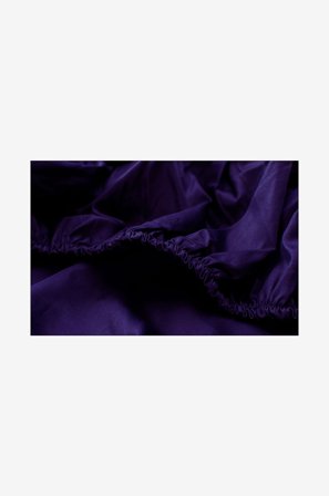 DecoFlux - Dra-på-lakan Solid - Lila - Dra-på-lakan - 90X200 - Från Homeroom