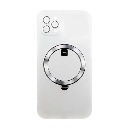 iPhone 13 Pro Max Skal med MagSafe Stativ Rvelon - Vit