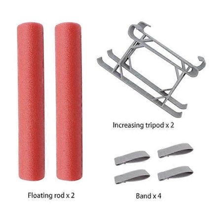 Landningsställ Flytande Vattenkit för DJI Mini 4 Pro/Mini 3/Mini 3 Pro Träning Dämpningsutrustning Expansionsben Mini Drönare Tillbehör Fjärrkontroll 