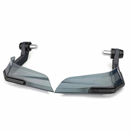 Musta moottoripyörän käsisuojat, 22 mm ohjaustangon kiinnike, tuulisuoja Dz, 1 pari