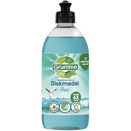 GRUMME Handdiskmedel Hav 500ml 8/fp - Lyreco - Städ och hygien - Diskrengöring - Handdiskmedel