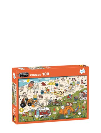 Kärnan | Pussel 100 Bitar Lassemaja | ONE SIZE