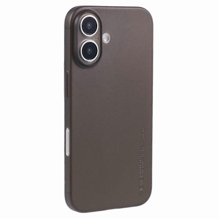 X-LEVEL Kompatibelt med iPhone 16 Skal Hårt PP Matt Telefonskal 0.18mm Ultratunn-Ökenguld-xindaren