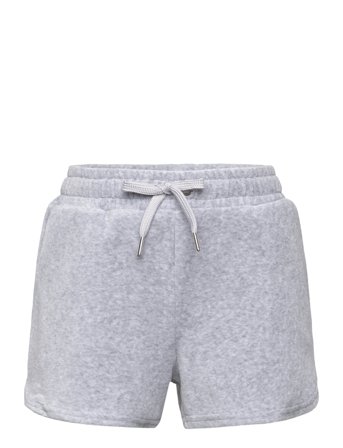 Shorts Velour Grey Melange Grey Lindex