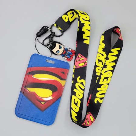 Nyt Marvel PVC Kort Holder Spiderman Captain America Iron Man Superhelt Anime Print Student Campus Kort Cover Lanyard ID Kort