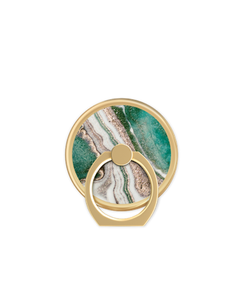 Magnetic Ring Golden Jade Marble