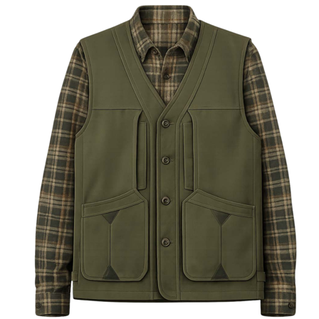 PAW of Sweden Metsästys- ja koiranohjaajaliivi, vihreä Unisex