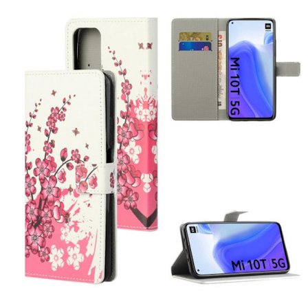 Plånboksfodral Xiaomi Mi 10T Pro - Körsbärsblommor