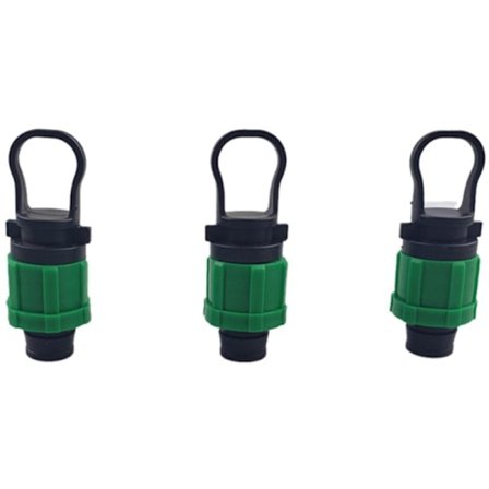 16 mm bevattning slangände lock plugg lock montering droppbevattning Verde plugg Dn17 droppslangände lock plugg
