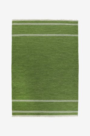 InHouse Group - Uldtæppe GRINDA - Grøn - Uldtæpper - 240X340 - Fra Homeroom