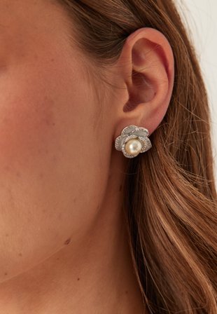 LILY AND ROSE - Coco Rose Earrings - Ivory Mist - Ivory