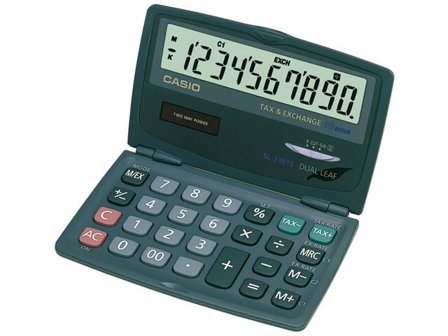 CASIO Miniräknare SL-210TE - Lyreco - Kontorsmaskiner - Räknare - Miniräknare
