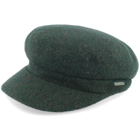 Kangol - Grønn vega Caps - Wool Enfield Hunter Mix Vega Cap @ Hatstore