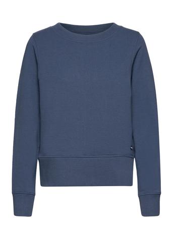 W Crewneck Zip Fleece Blue PUMA Golf