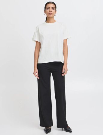 ICHI Ihpalmer Loose Ss - White - L