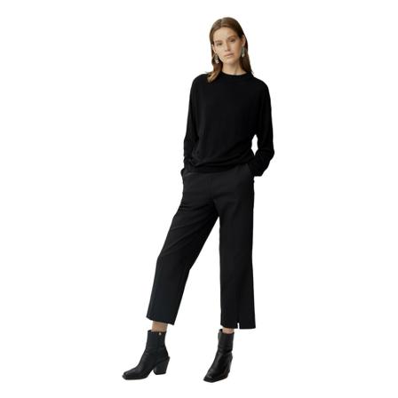 Gestuz HazalGZ sid flared culotte Noos Sort, Dame Bukser