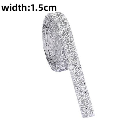 Rhinestone Ribbons Fix Rhinestone Tape 1,5CM 1,5CM