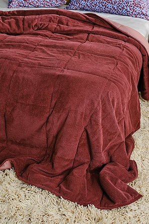 Jotex - Tagesdecke Weinrot - RALF - Kaufe Einzelbett bei Jotex