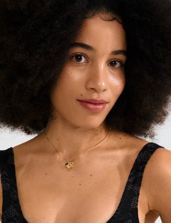 Pilgrim Luis Necklace Gold-Plated - Gold - ONE SIZE