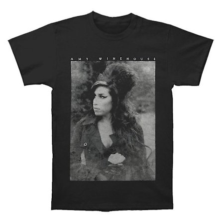 Amy Winehouse Flower Portrait T-shirt Kläder