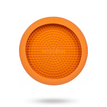 LickiMat - LickiMat Ufo Hundskål - Orange - Matskål, hundgodis & tuggisar