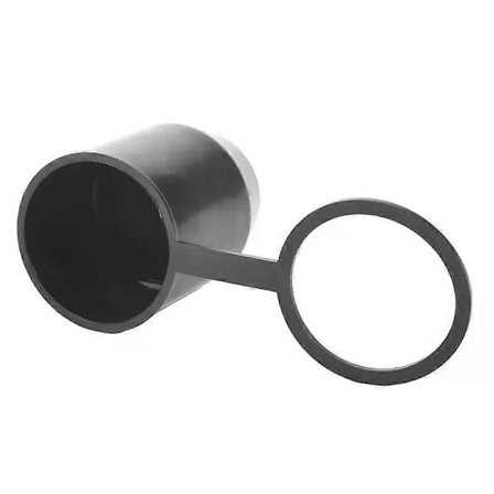 Sort trækstangs kugle push-in type dæksel bil anhængertræk trækkugle trailer beskyttelsesdæksel EIG88 egnet til RV trailer