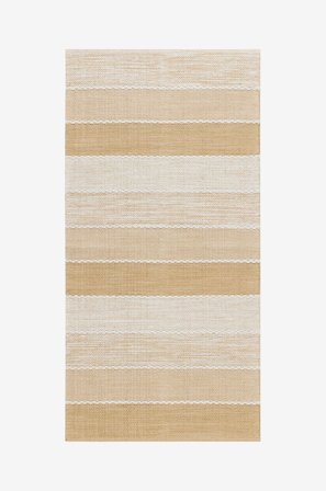 KM Home - Puuvillamatto Båstad - Luonnonväri - Puuvilla- & räsymatot - 75X150 - - Homeroom