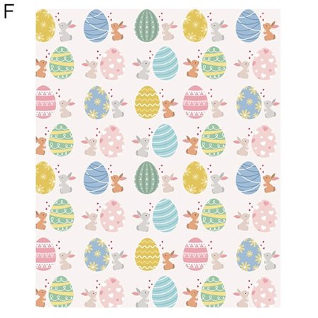 Rull med påske-klistrevinyl med kaninmønster, DIY PVC dekorativ klistrevinyl, håndverkverktøy